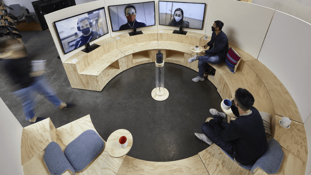 The changing face of the office – Hybrid working image